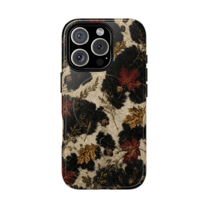 Fall Cowhide Magnetic Case