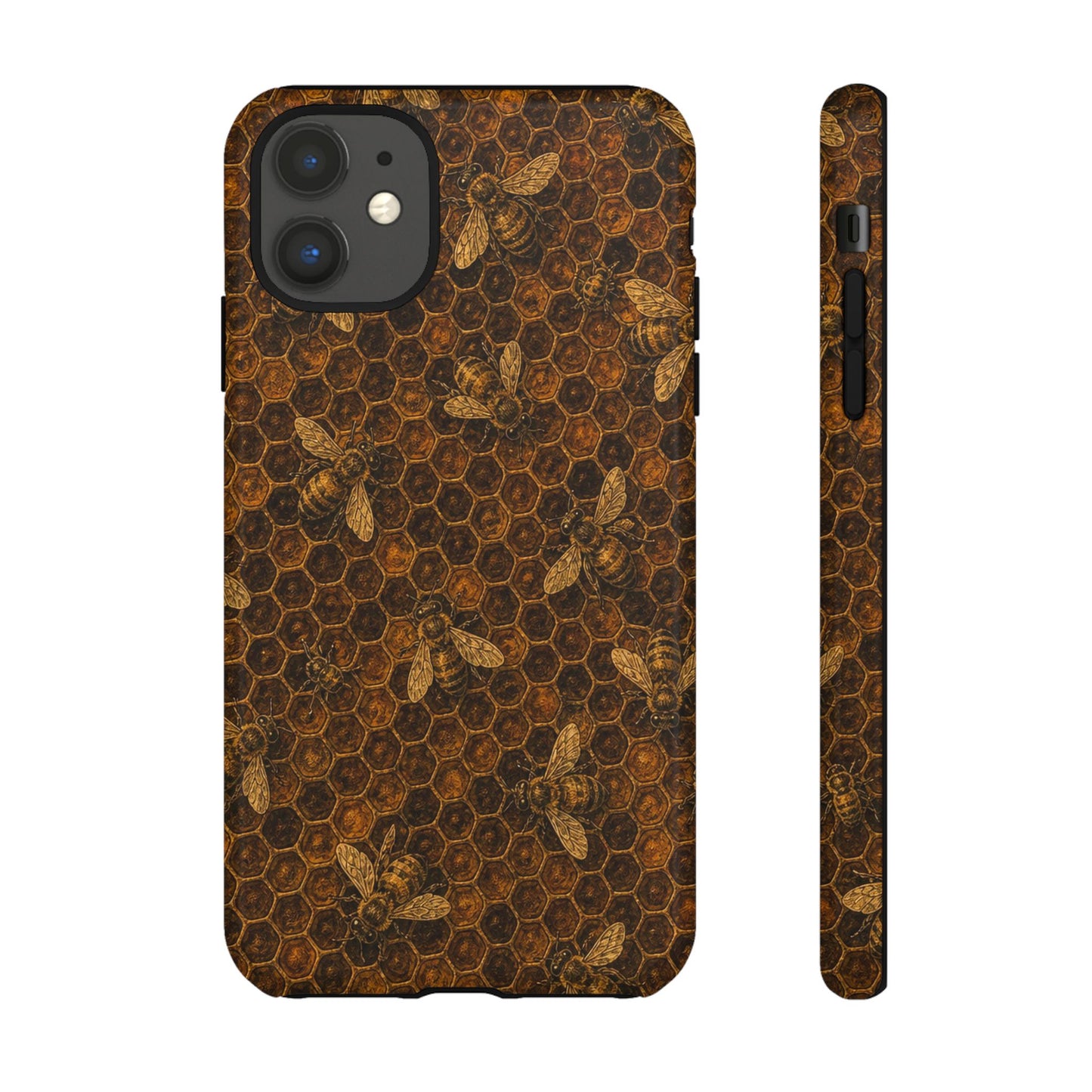 Golden Honeycomb Tough Case