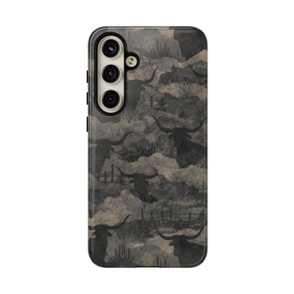 Camo Longhorns Tough Case