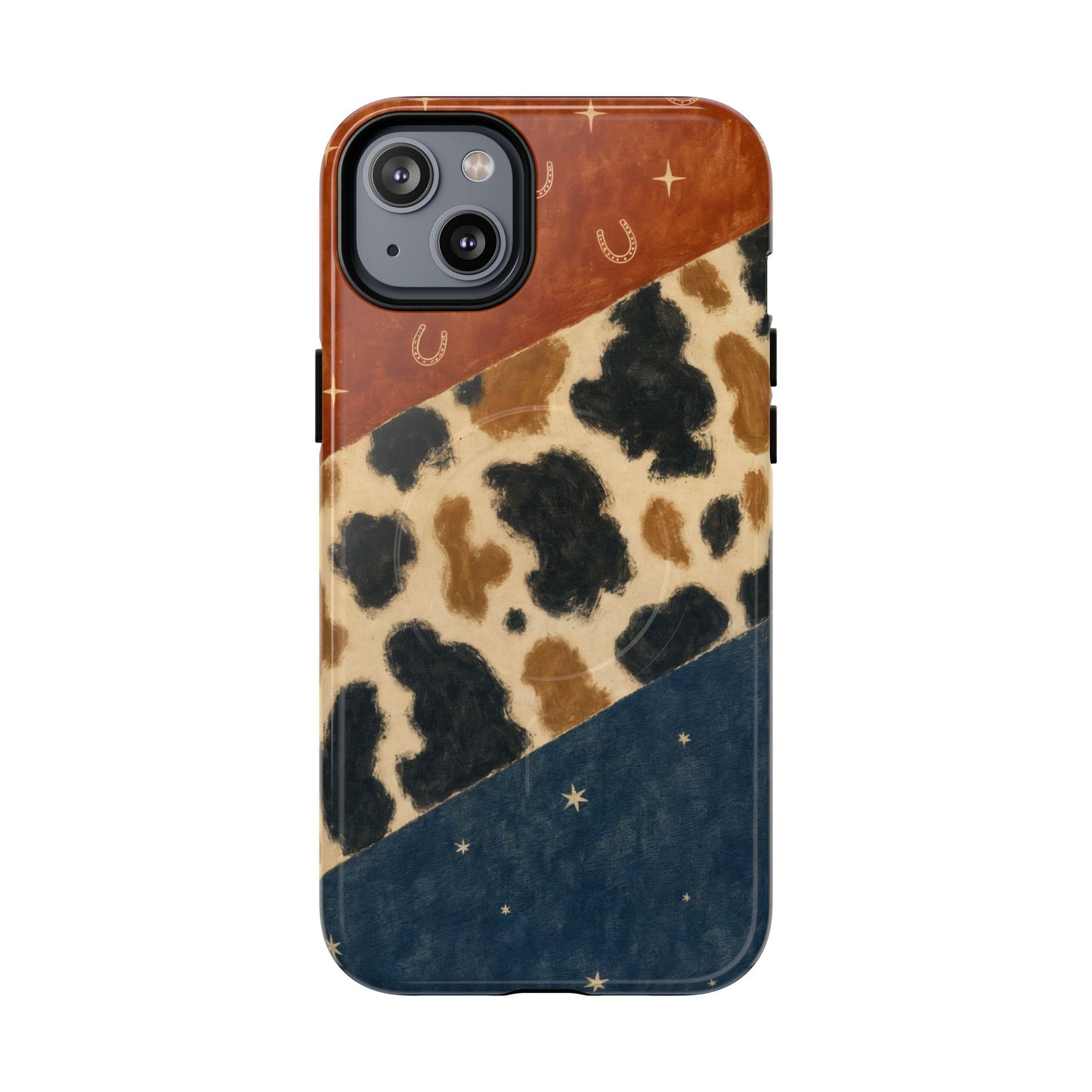 Horseshoe Terracotta Swaths Magnetic Case