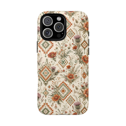 Aztec Wildflowers Tough Case