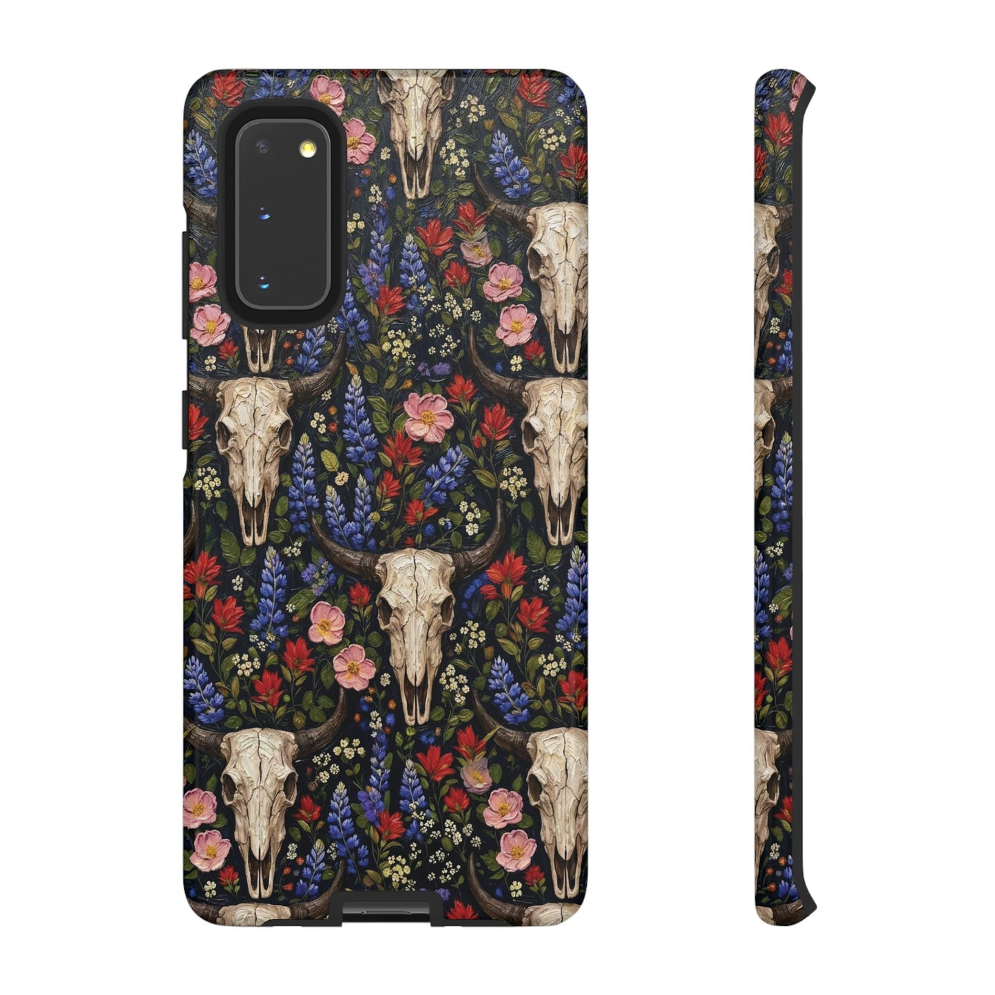 Floral Skull Tough Case