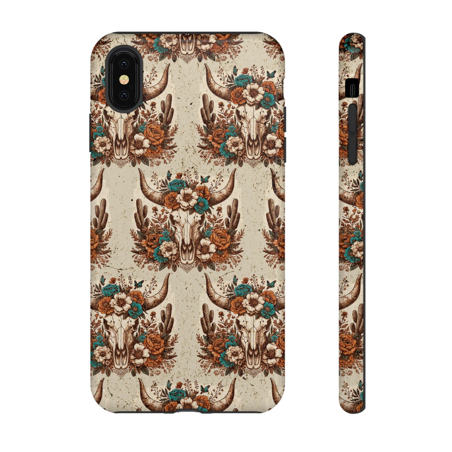 Boho Bull Skull Tough Case