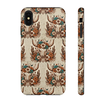 Boho Bull Skull Tough Case