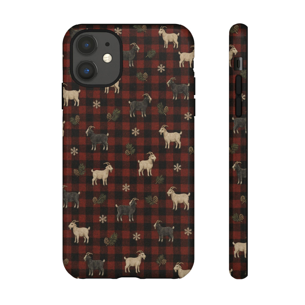Buffalo Check Goats Tough Case