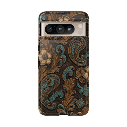 Tooled Paisley Tough Case