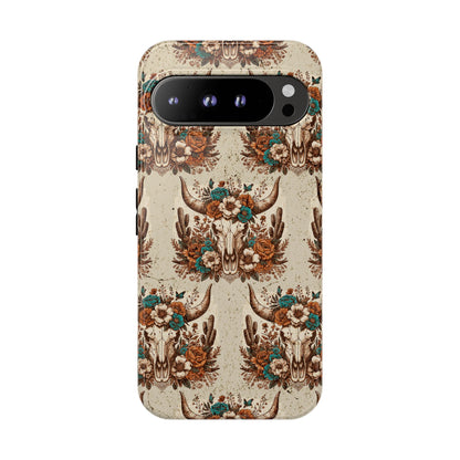 Boho Bull Skull Tough Case