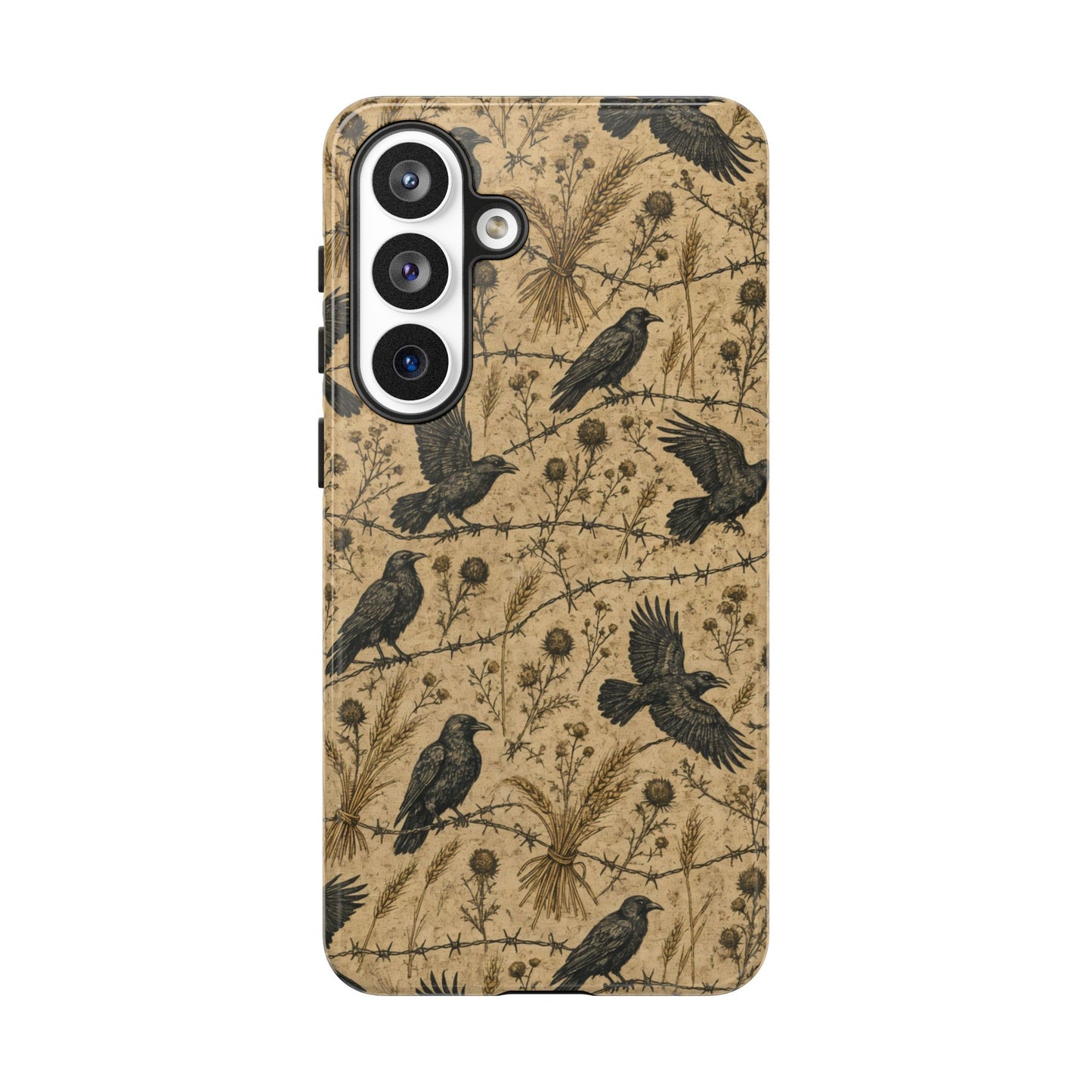 Crow Wheat Barbwire Tough Case