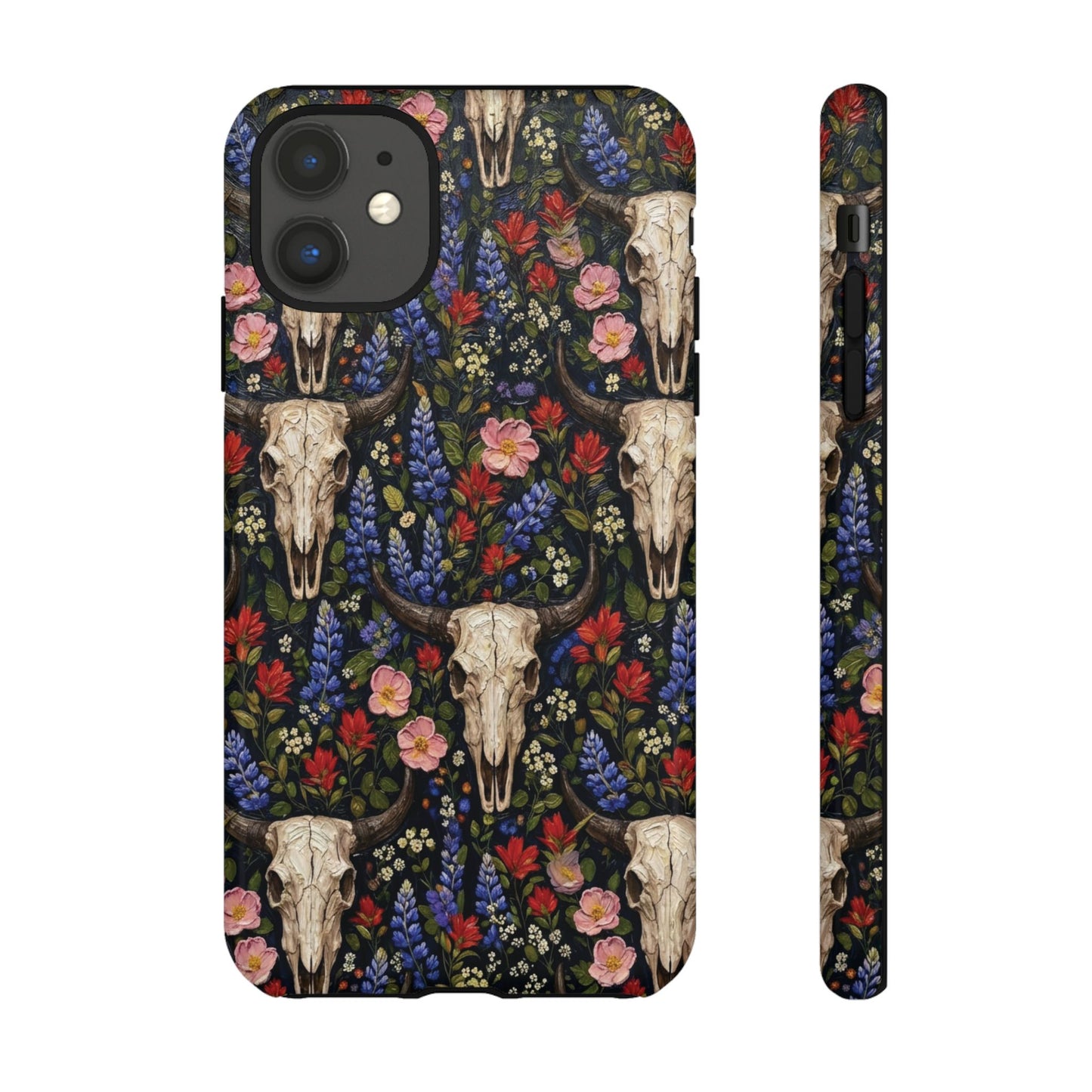 Floral Skull Tough Case