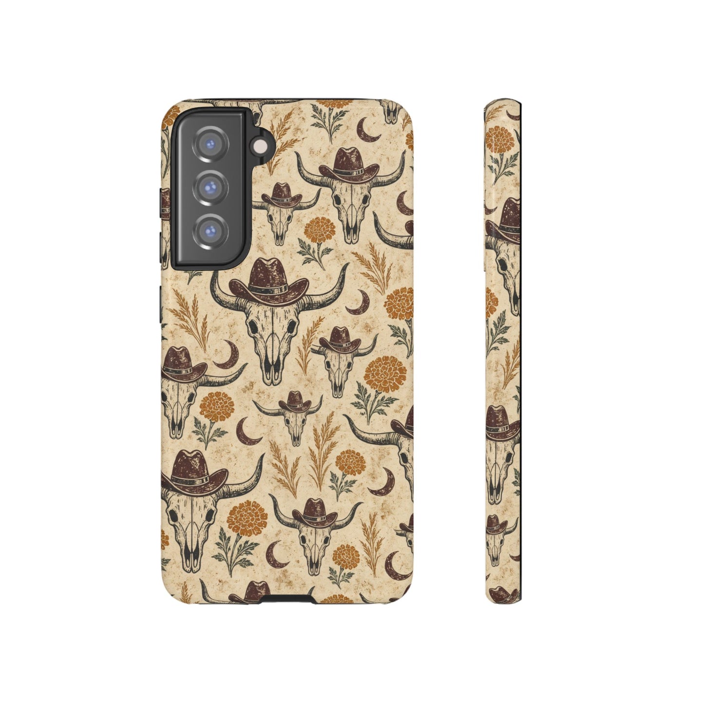 Marigold Skull Tough Case