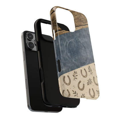 Barnwood Denim Magnetic Case