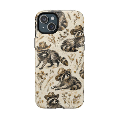 Vintage Raccoon Magnetic Case