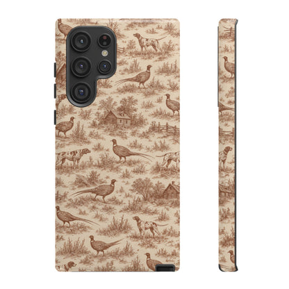 Pheasant Toile Tough Case