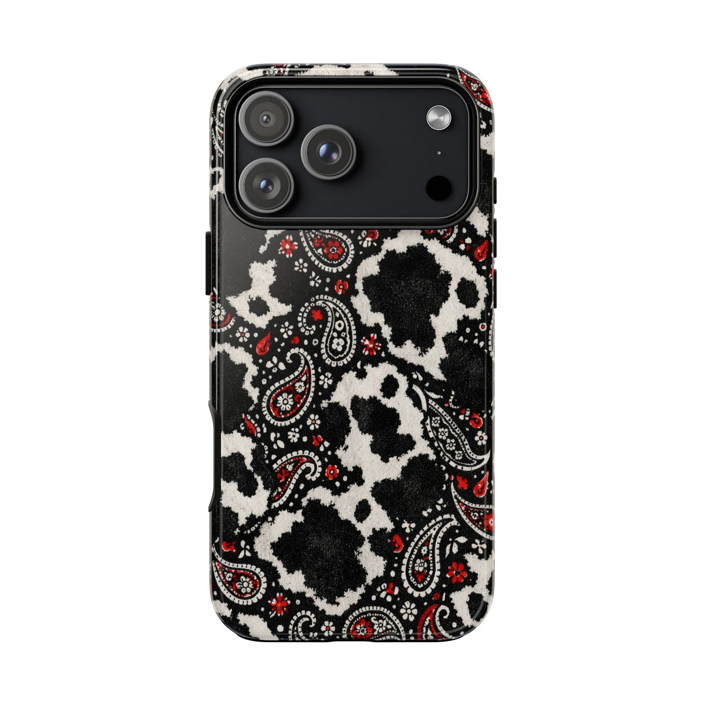 Paisley Cowhide Tough Case