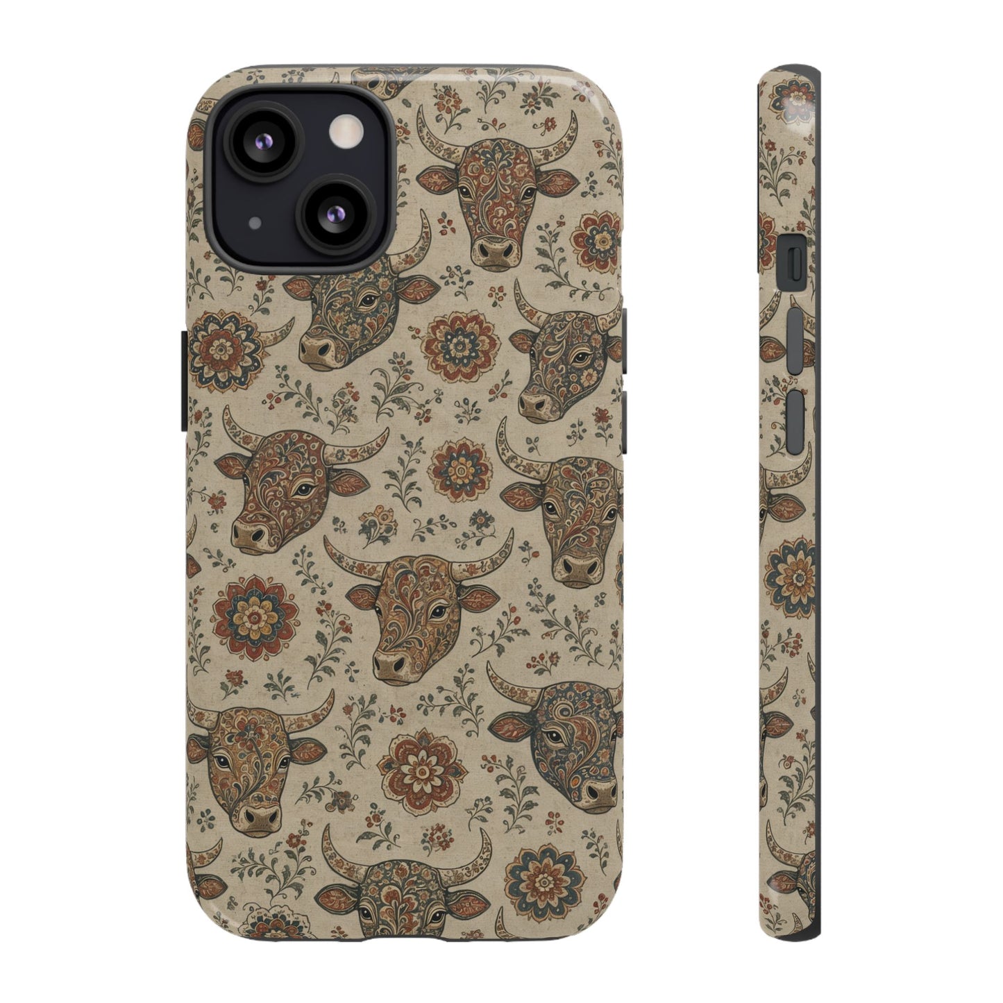Folk Longhorn Tough Case