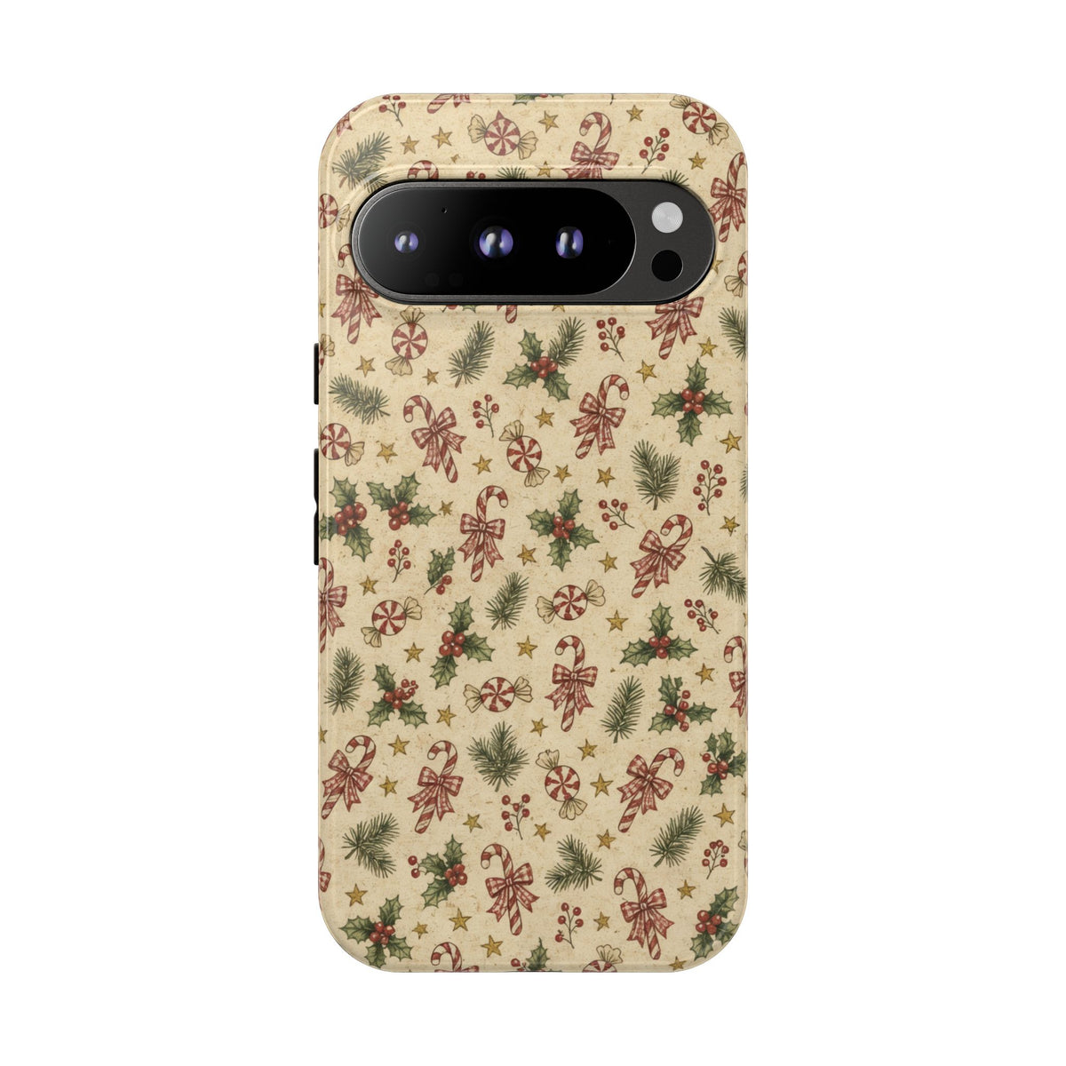 Candy Cane Gingham Tough Case