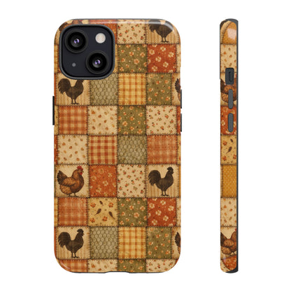 Chickens Patchwork Tough Case