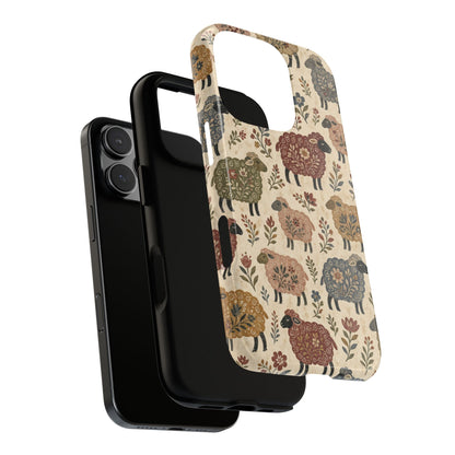 Folk Sheep Tough Case