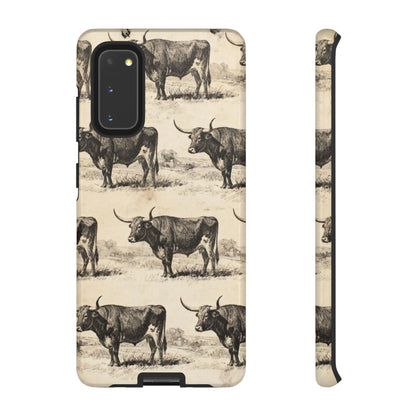 Vintage Longhorns Tough Case
