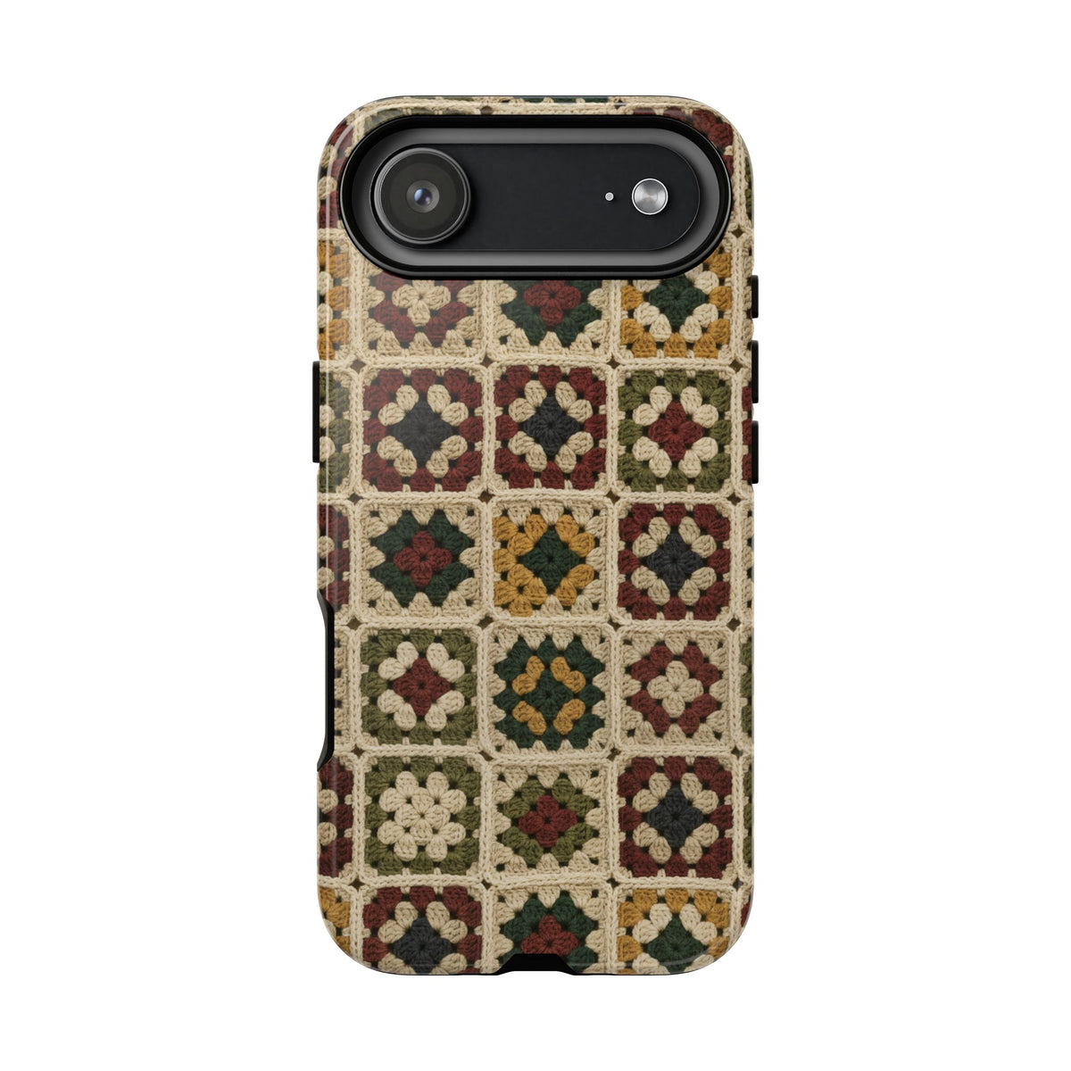 Christmas Granny Square Tough Case