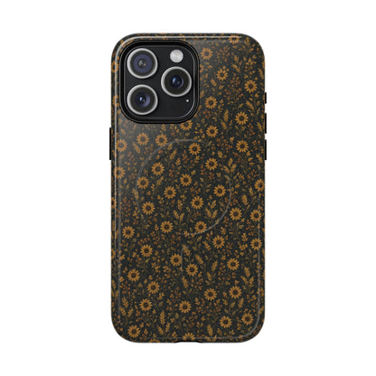 Moody Sunflowers Magnetic Case