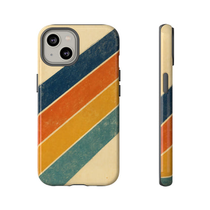Retro Sunset Stripes Tough Case