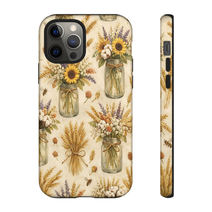 Wheat + Mason Jars Tough Case