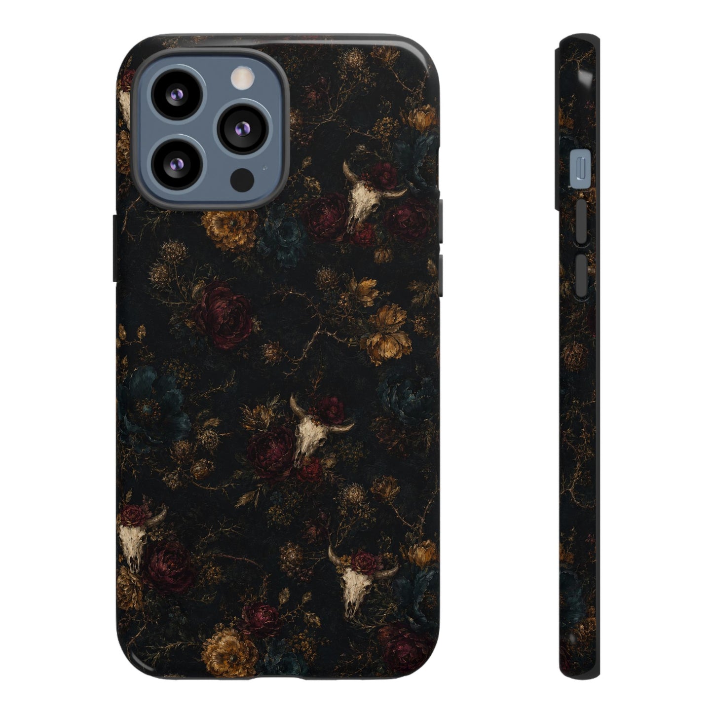 Bull Skull Bloom Tough Case