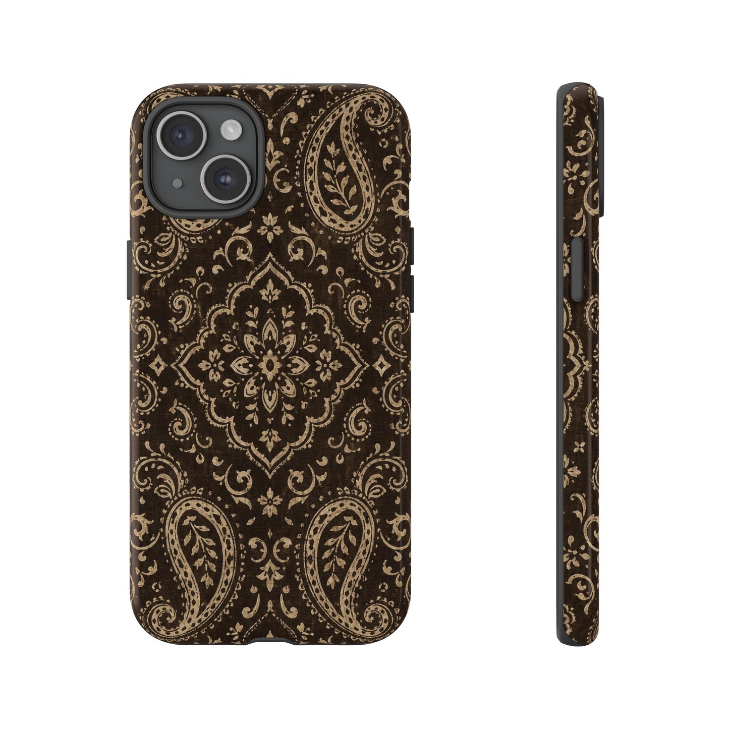 Chocolate Paisley Tough Case