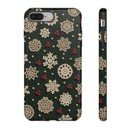 Crochet Snowflakes Tough Case