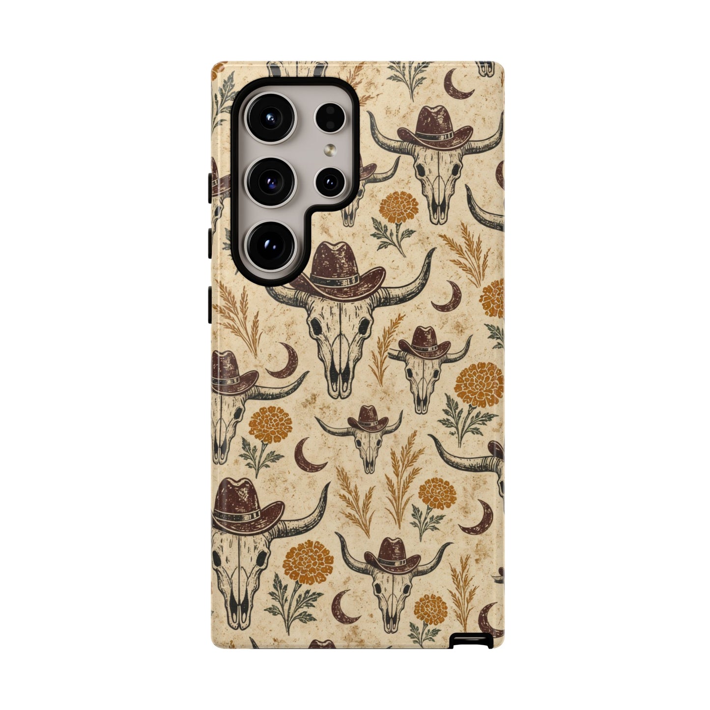 Marigold Skull Tough Case