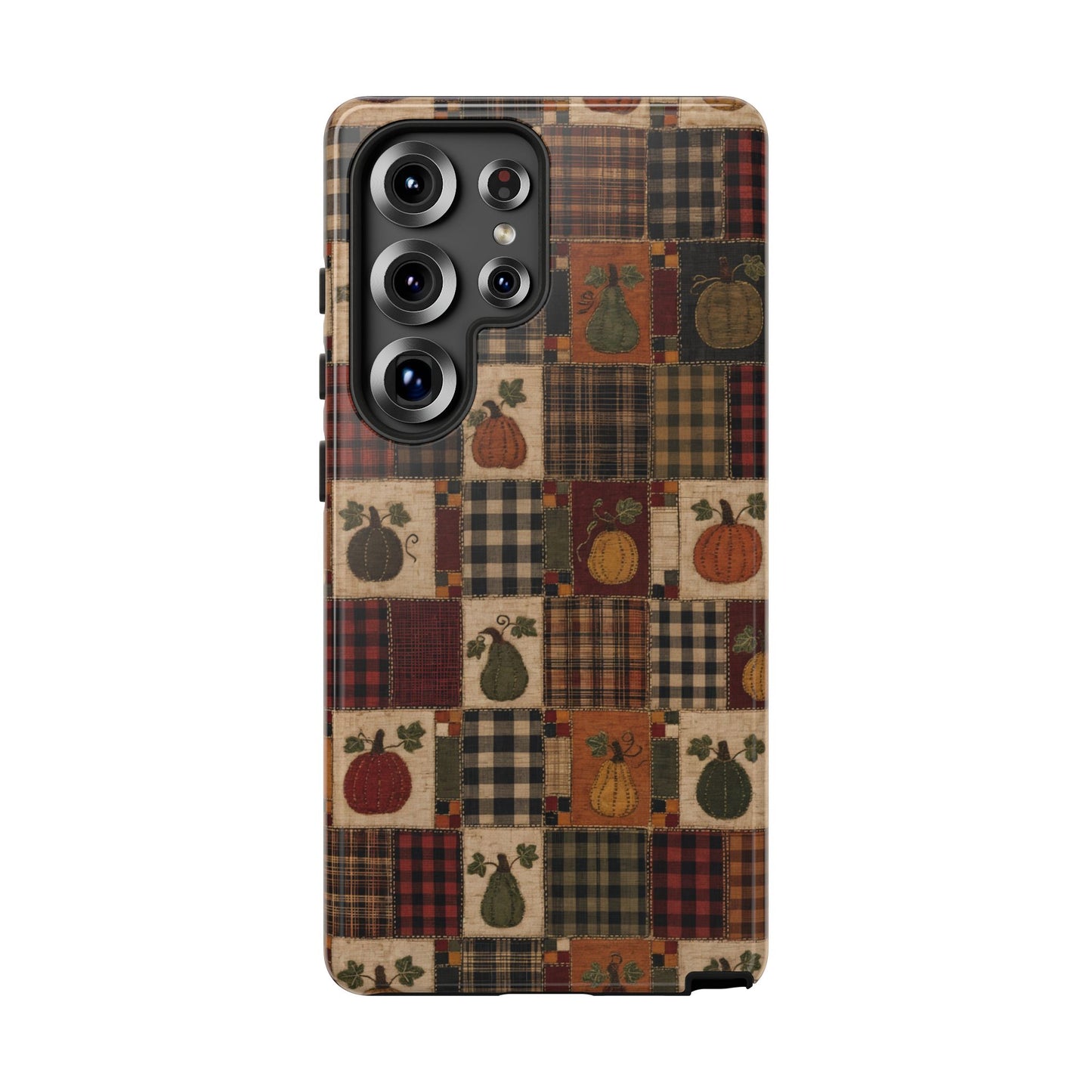Plaid Pumpkin Tough Case