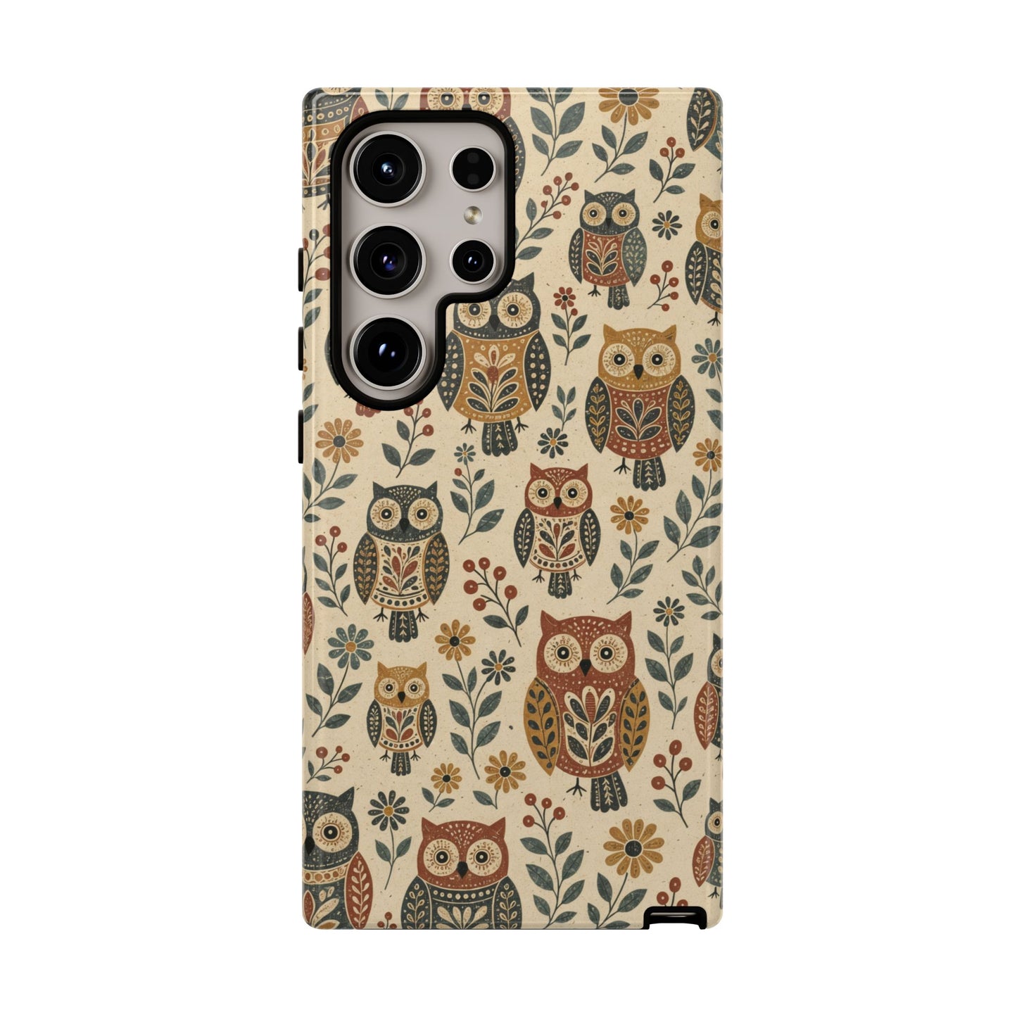 Folk Owls Tough Case