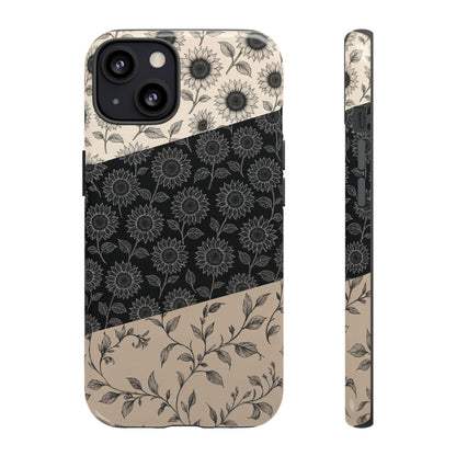 Inked Sunflowers Tough Case