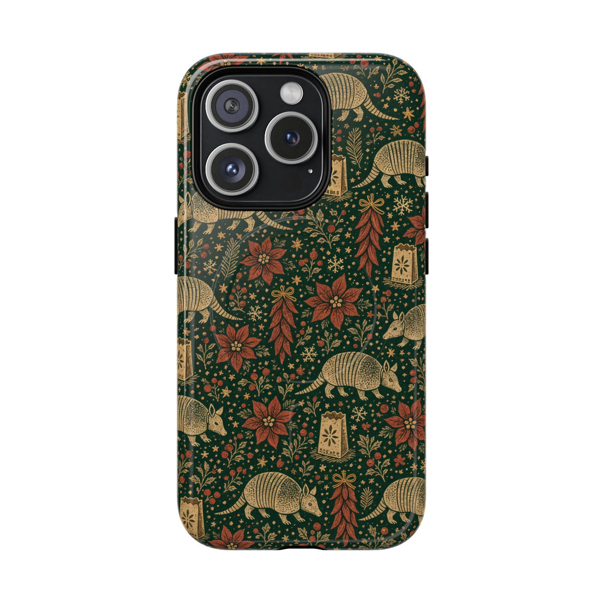 Christmas Armadillo Magnetic Case