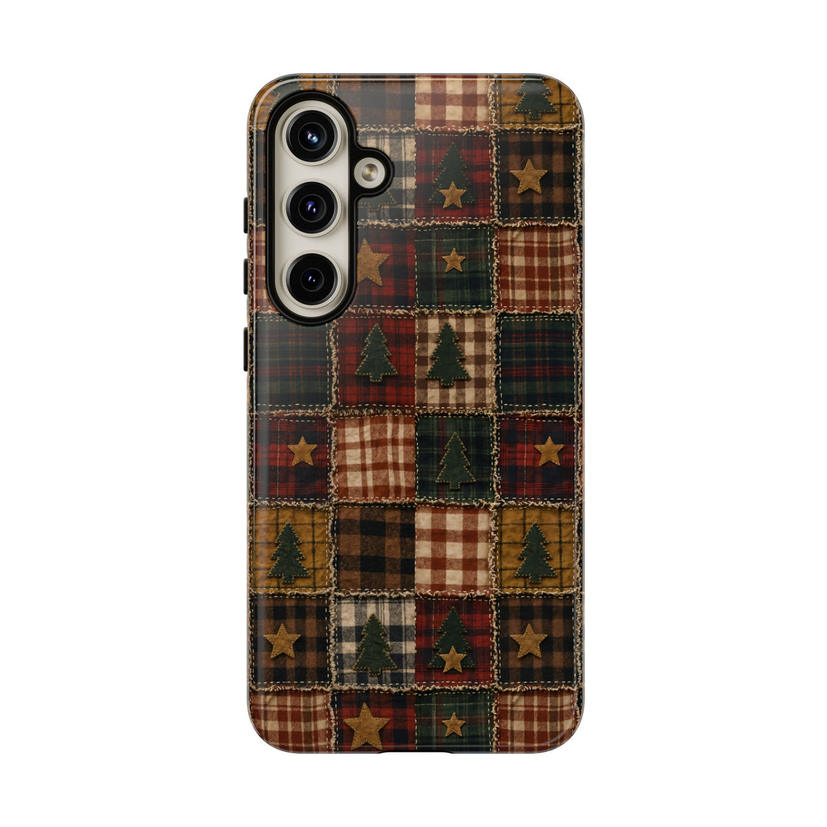 Christmas Rag Quilt Tough Case