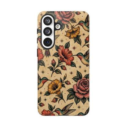 Hummingbird Rose Tough Case