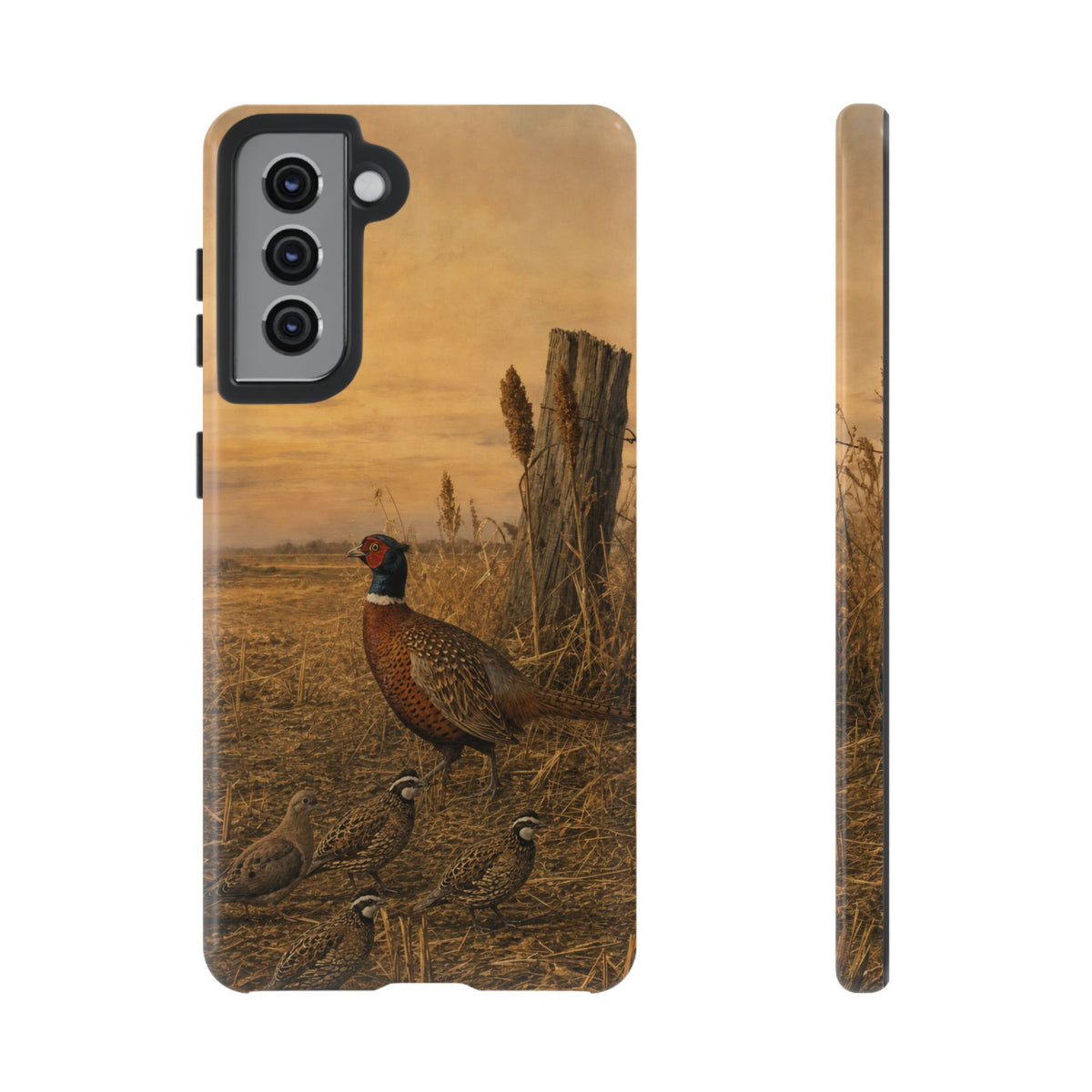 Pheasant Sunset Tough Case