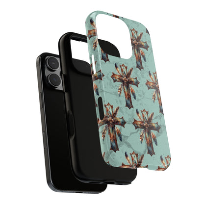 Crosses And Feathers Tough Case
