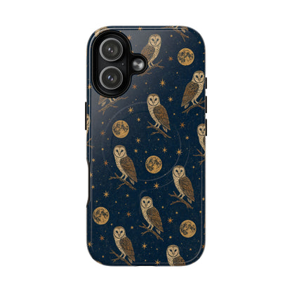 Barn Owl Night Magnetic Case