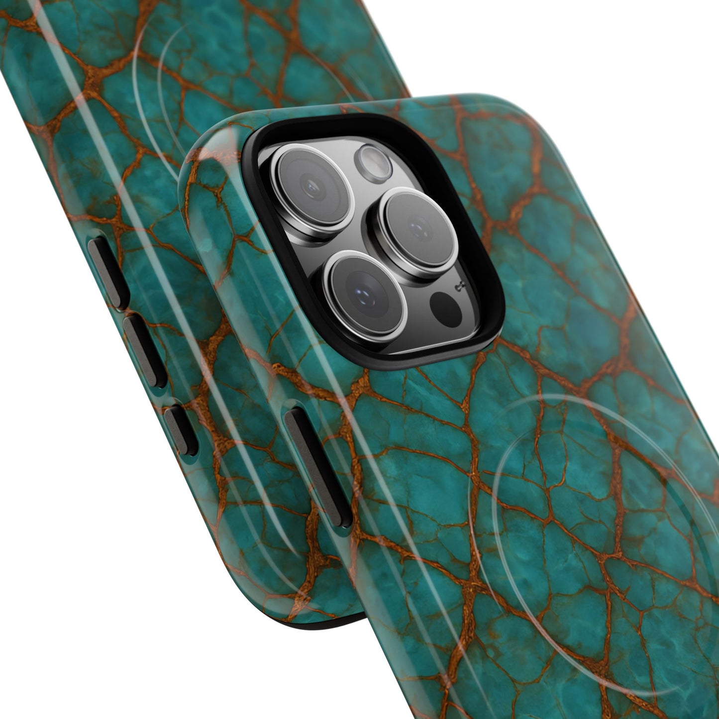 Cracked Jade Magnetic Case