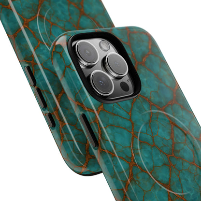 Cracked Jade Magnetic Case