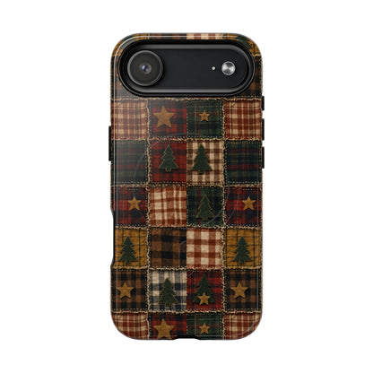 Christmas Rag Quilt Magnetic Case