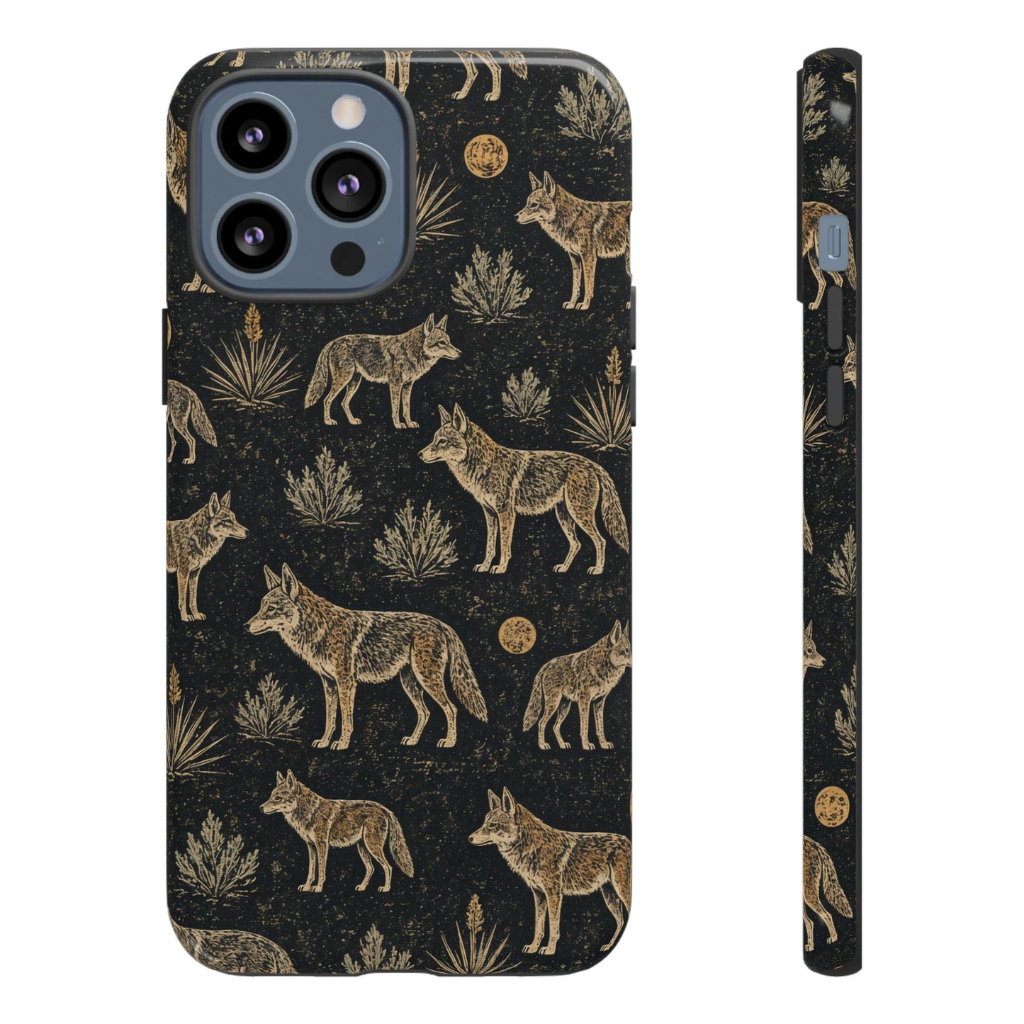 Moonlit Coyote Tough Case