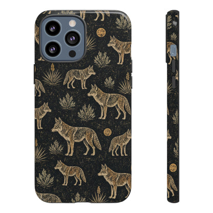 Moonlit Coyote Tough Case