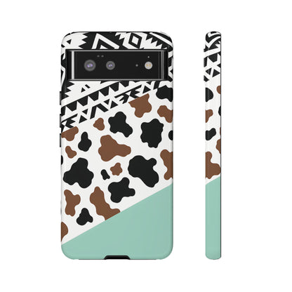 Mint Aztec Cowhide Tough Case