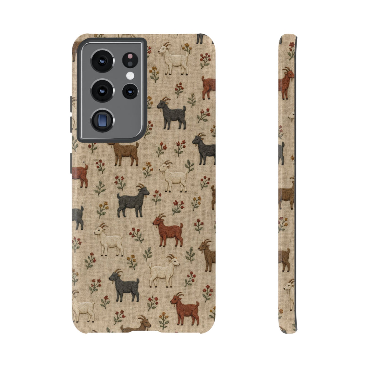 Stitched Goats Tough Case
