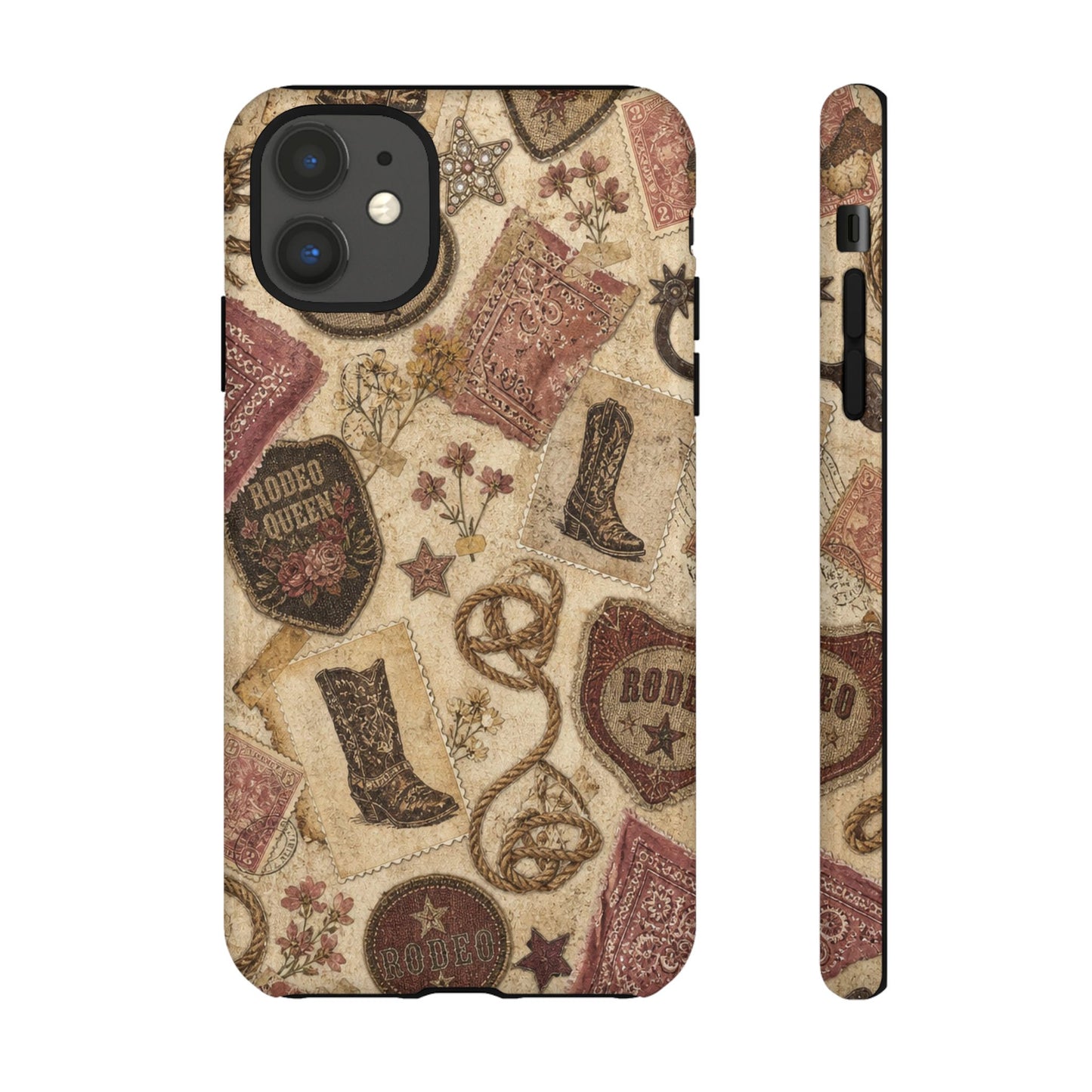 Cowgirl Collage Tough Case