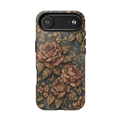 Denim Blooms Magnetic Case