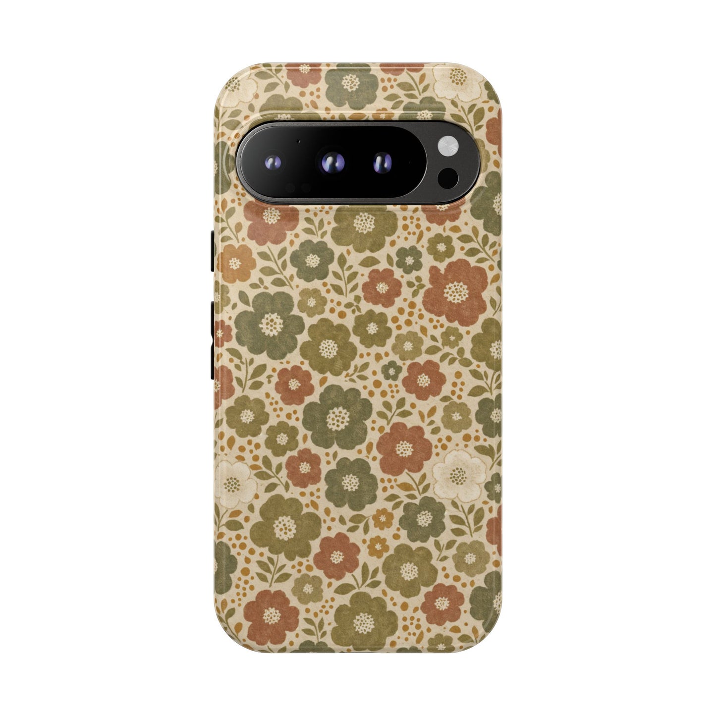 Retro Poppy Field Tough Case